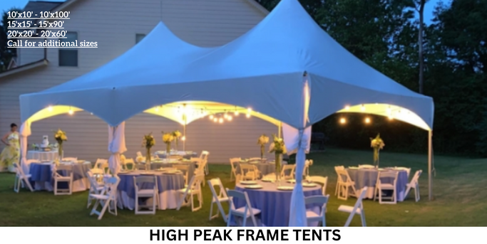 HIGH PEAK FRAME TENTS 2 TENTS