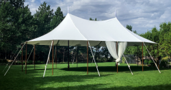 44'x123' Sailcloth Tent