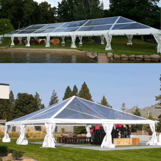 Clear Top Tents