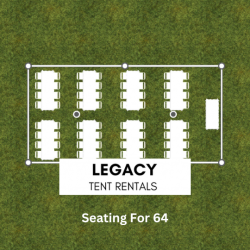 Seating20For2064Re 1 1712126798 Silver Package For 64 People w/ Rectangular Tables