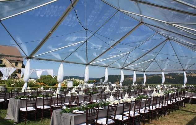 Clear Top Tents