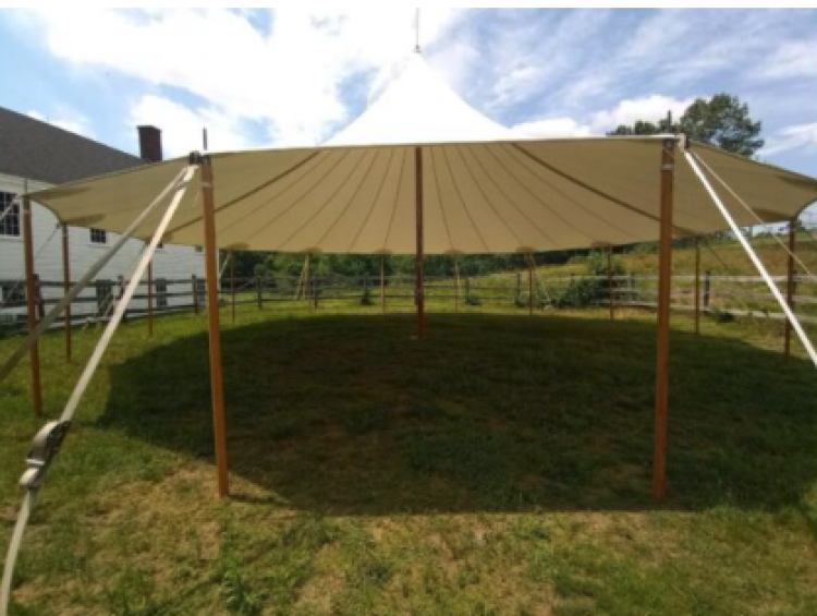 32'x30' Sailcloth Tent