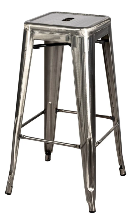 Bronze Gunmetal Bar Stool