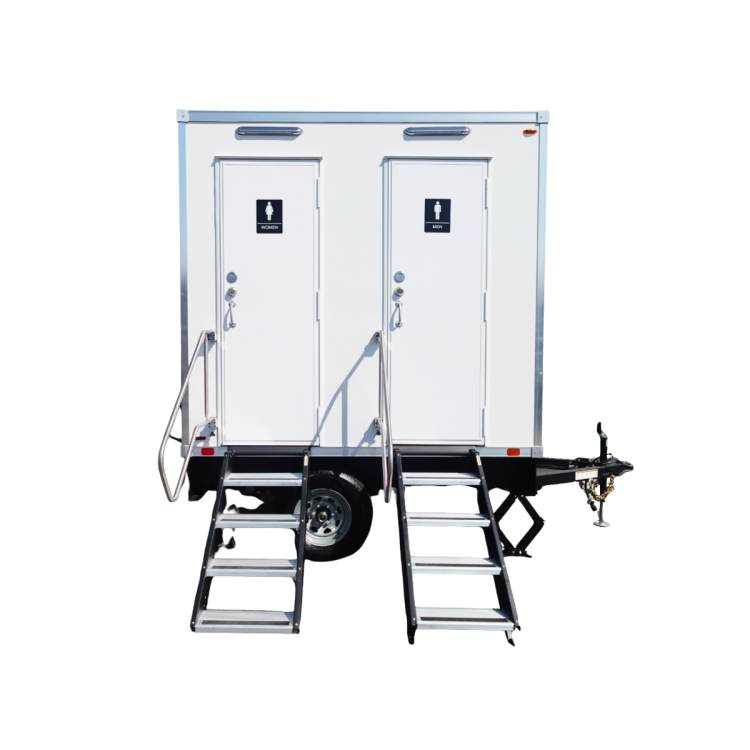 2 Unit Restroom Trailer
