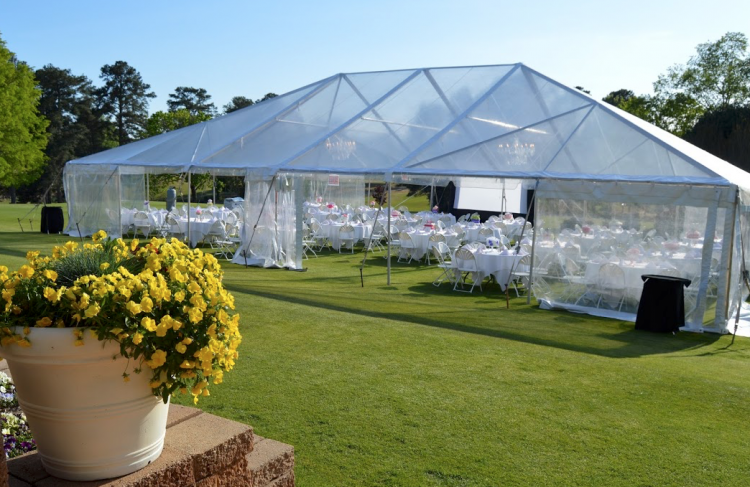 40'x40' Clear Top Tent