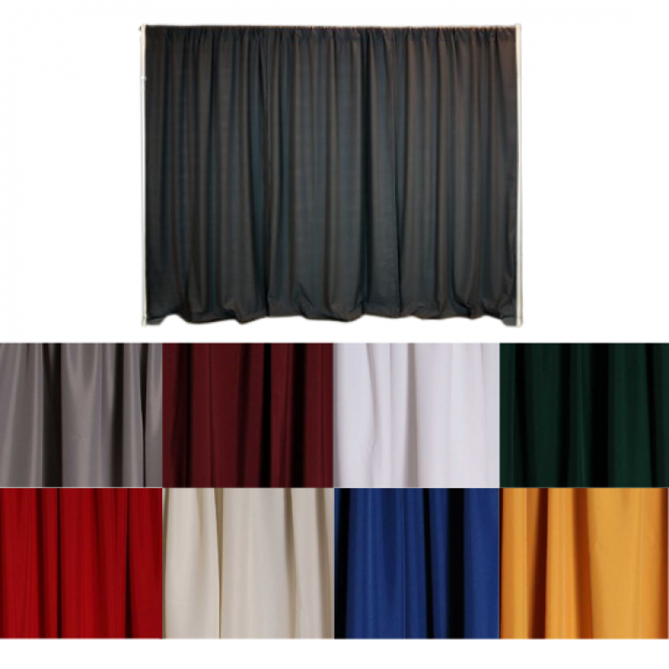 10' x 8' Pipe and Drape Sections